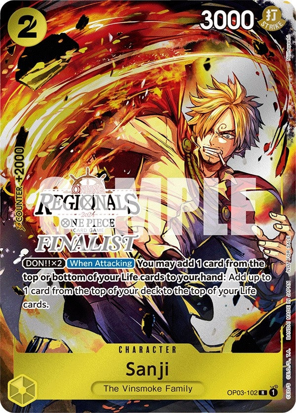 Sanji Online Regional 2024 Finalist (OP03-102) [OP-PR]