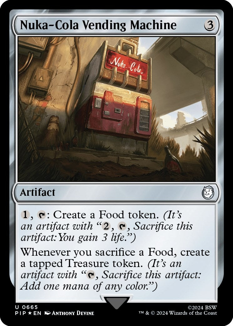 Nuka Cola Vending Machine Surge Foil (665) [PIP]