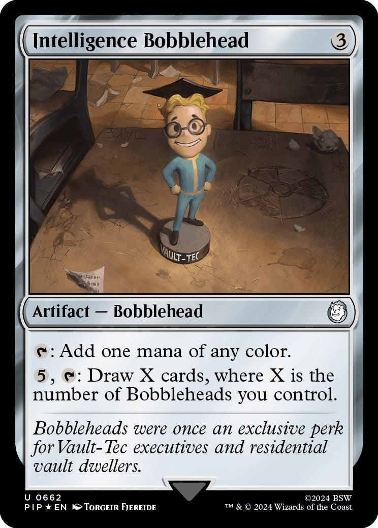Intelligence Bobblehead Surge Foil (662) [PIP]