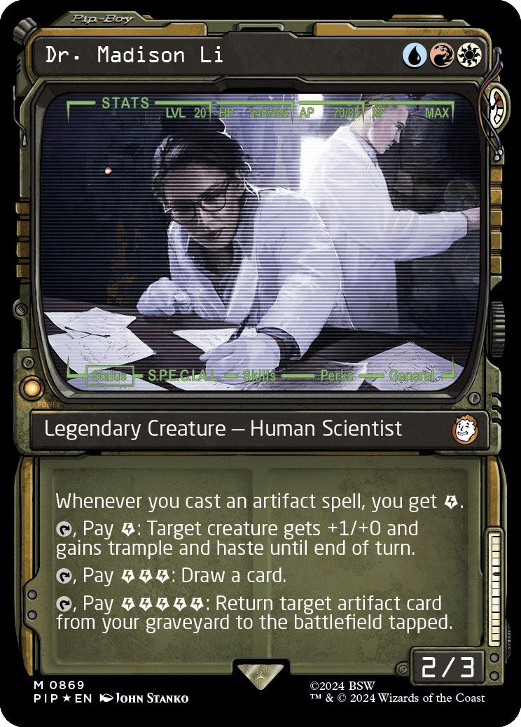 Dr Madison Li Showcase Surge Foil (869) [PIP]