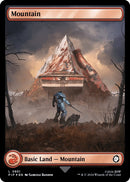 Mountain (0851) (Surge Foil) [Fallout]