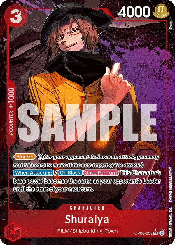 Shuraiya (Alternate Art) (OP06-009) [OP06]