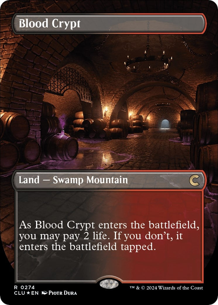 Blood Crypt Borderless (274) [CLU]