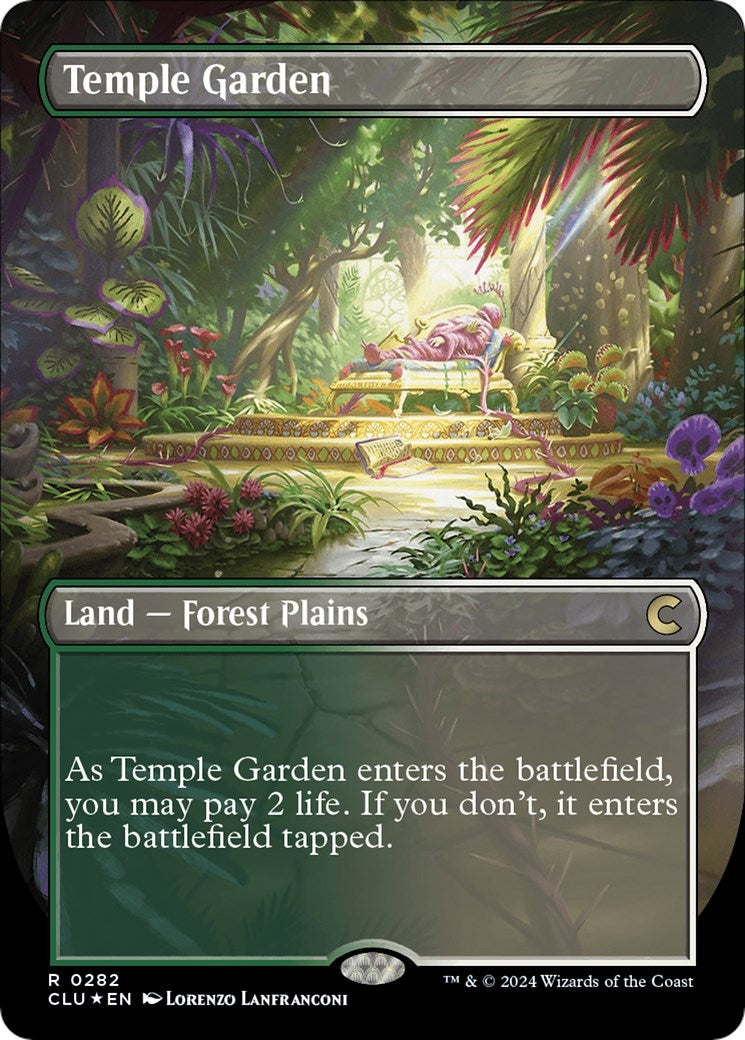Temple Garden Borderless (282) [CLU]