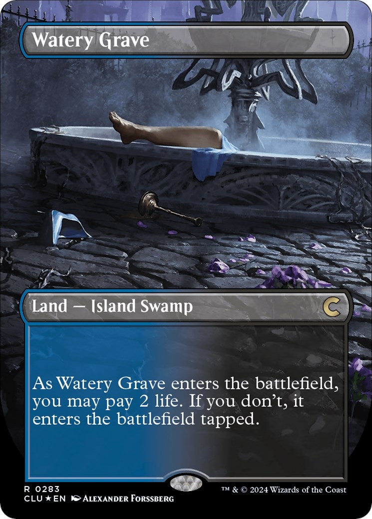 Watery Grave Borderless (283) [CLU]