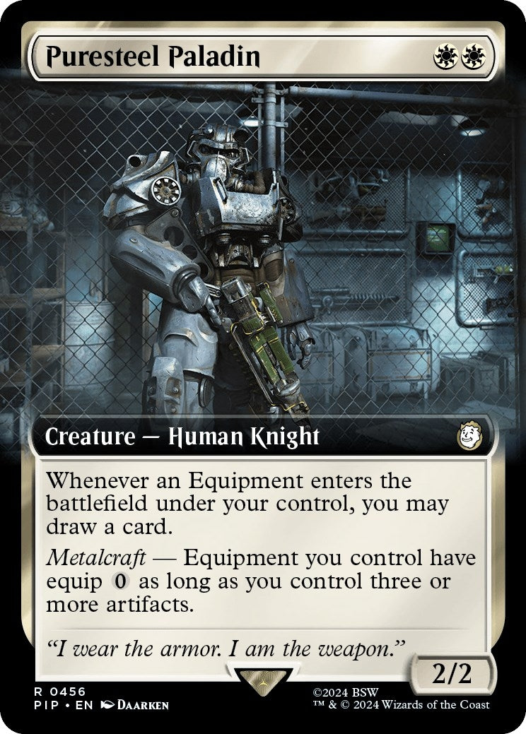 Puresteel Paladin Extended Art (456) [PIP]