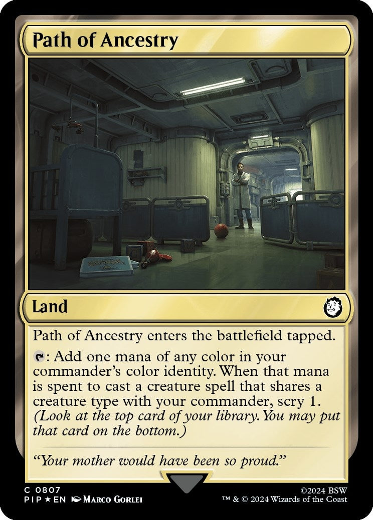 Path of Ancestry Surge Foil (807) [PIP]