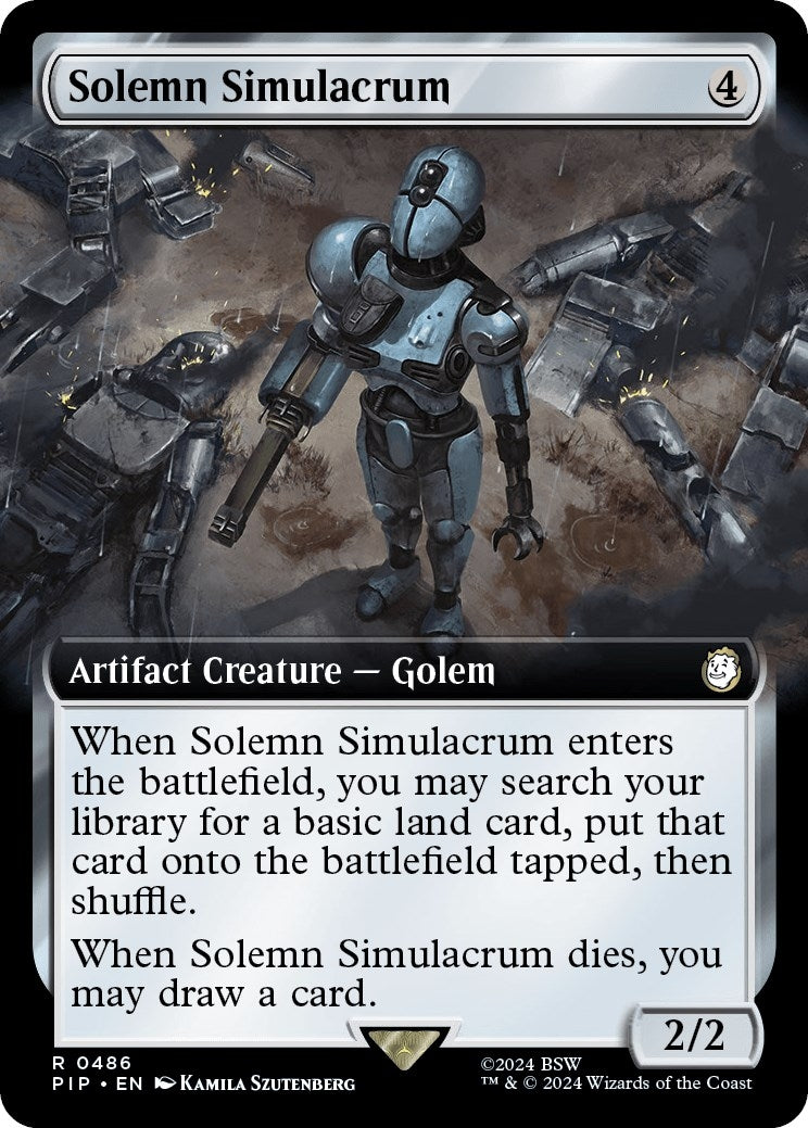 Solemn Simulacrum Extended Art (486) [PIP]