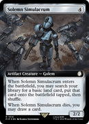 Solemn Simulacrum Extended Art Surge Foil (1014) [PIP]