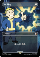 Sol Ring Borderless Surge Foil (887) [PIP]