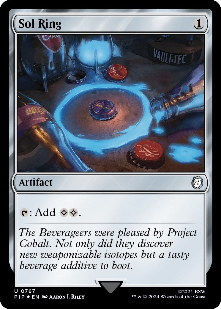 Sol Ring Surge Foil (767) [PIP]