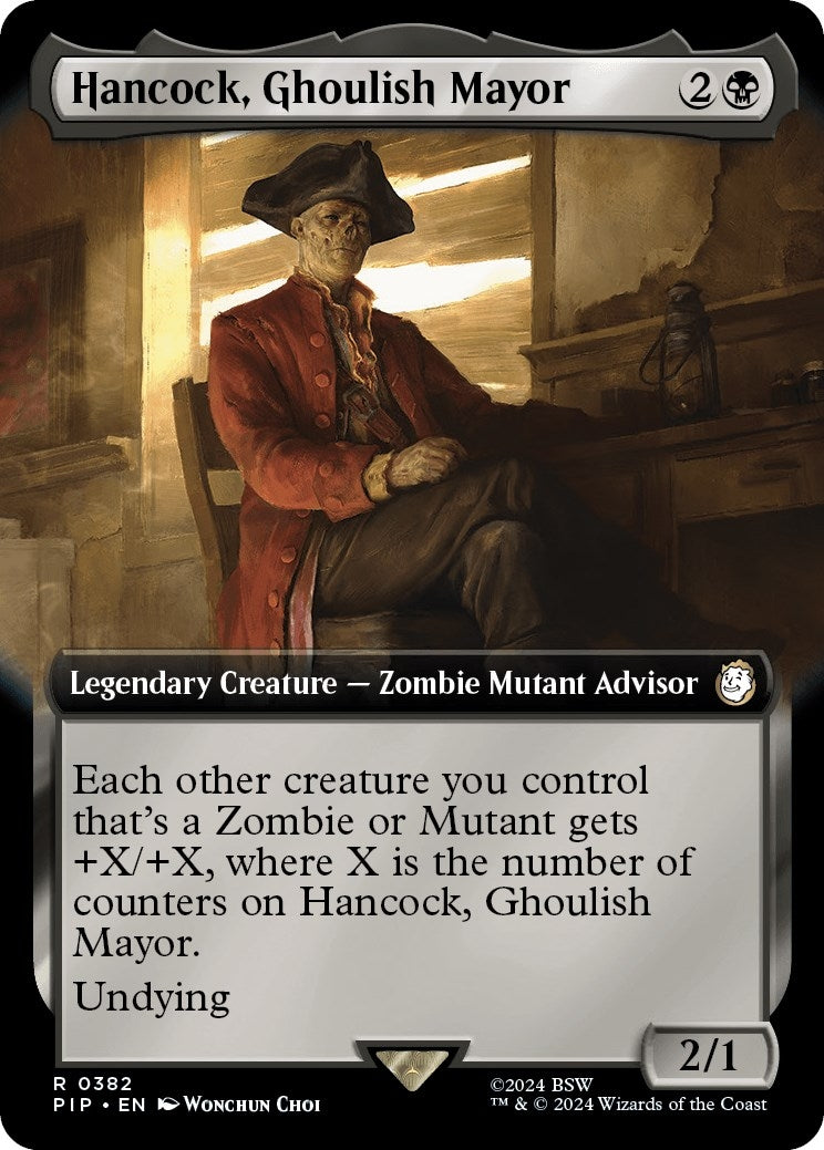 Hancock Ghoulish Mayor Extended Art (382) [PIP]