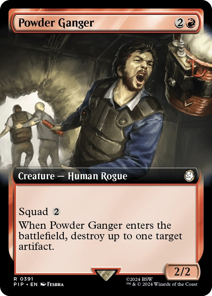 Powder Ganger Extended Art (391) [PIP]