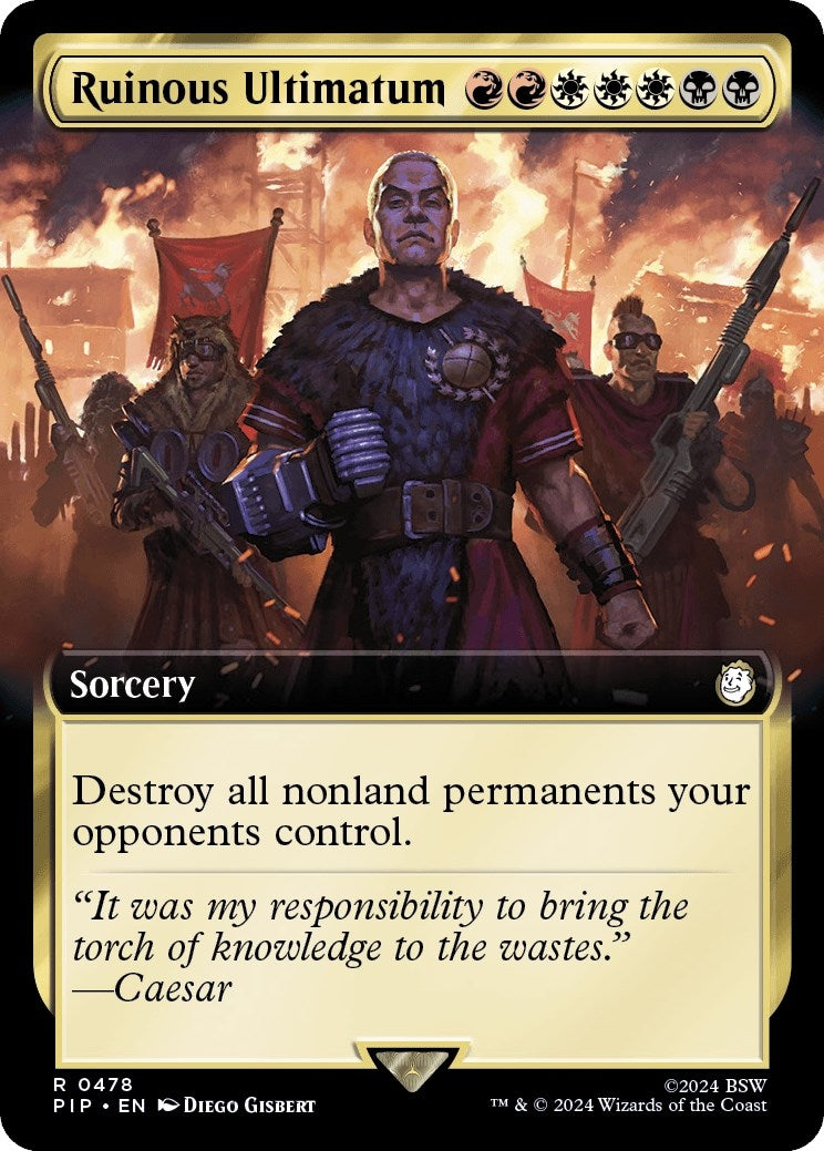 Ruinous Ultimatum Extended Art (478) [PIP]