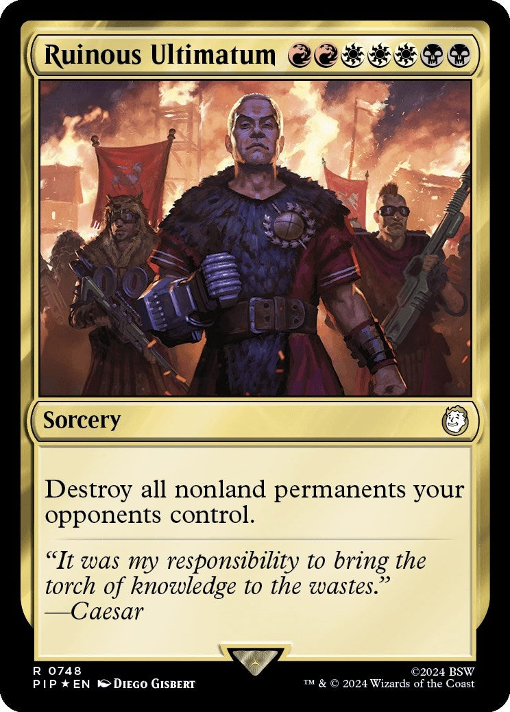 Ruinous Ultimatum Surge Foil (748) [PIP]