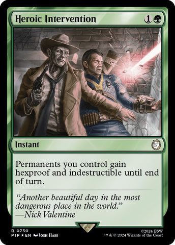 Heroic Intervention (Surge Foil) [Fallout]