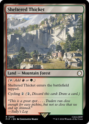 Sheltered Thicket (289) [PIP]