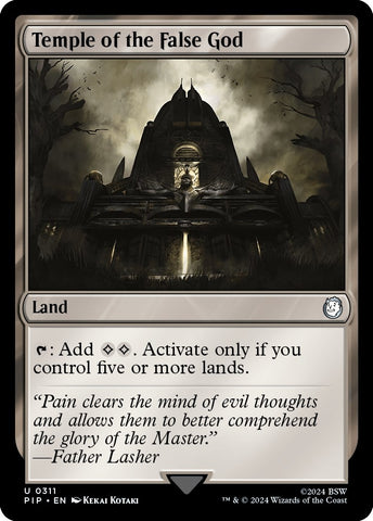 Temple of the False God (311) [PIP]