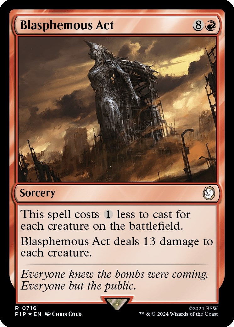 Blasphemous Act Surge Foil (716) [PIP]