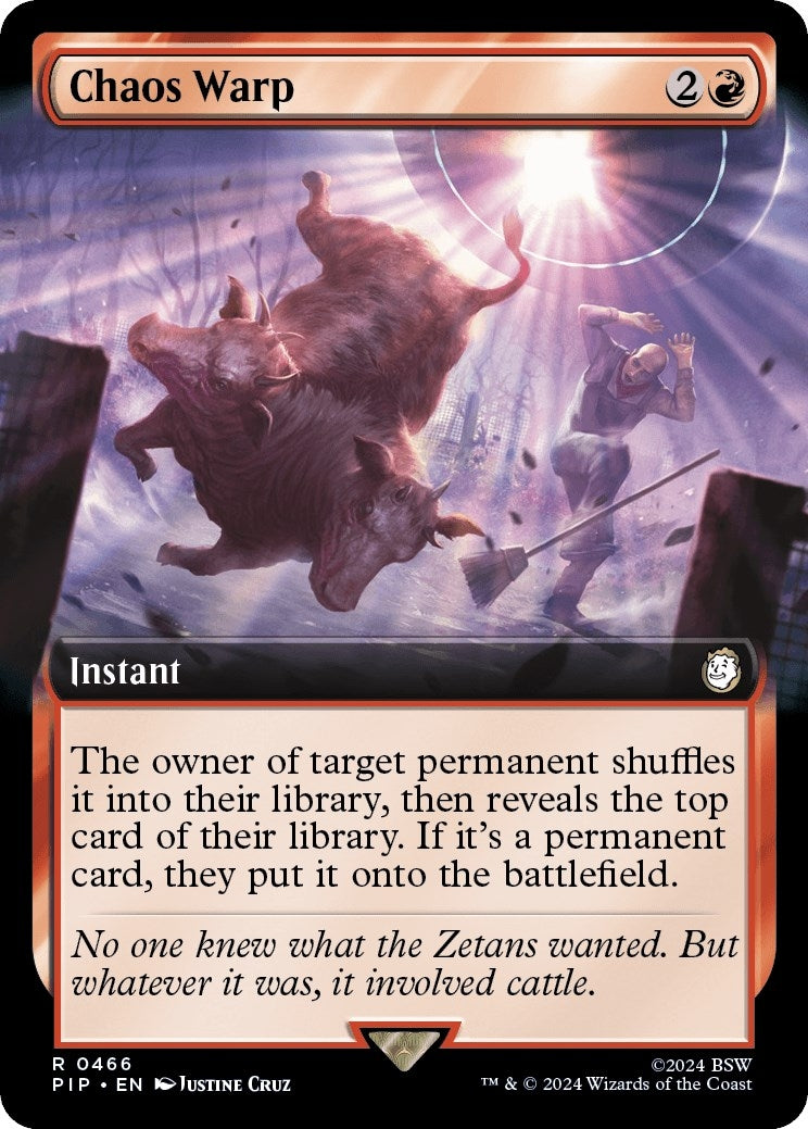 Chaos Warp Extended Art (466) [PIP]