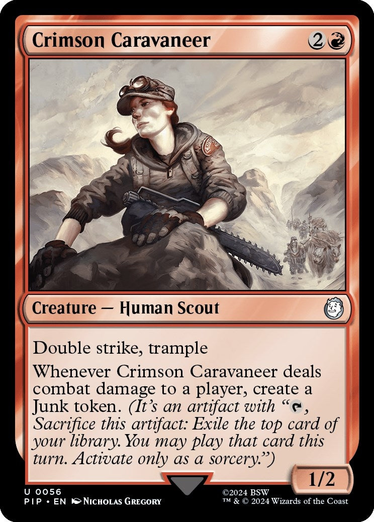 Crimson Caravaneer (56) [PIP]