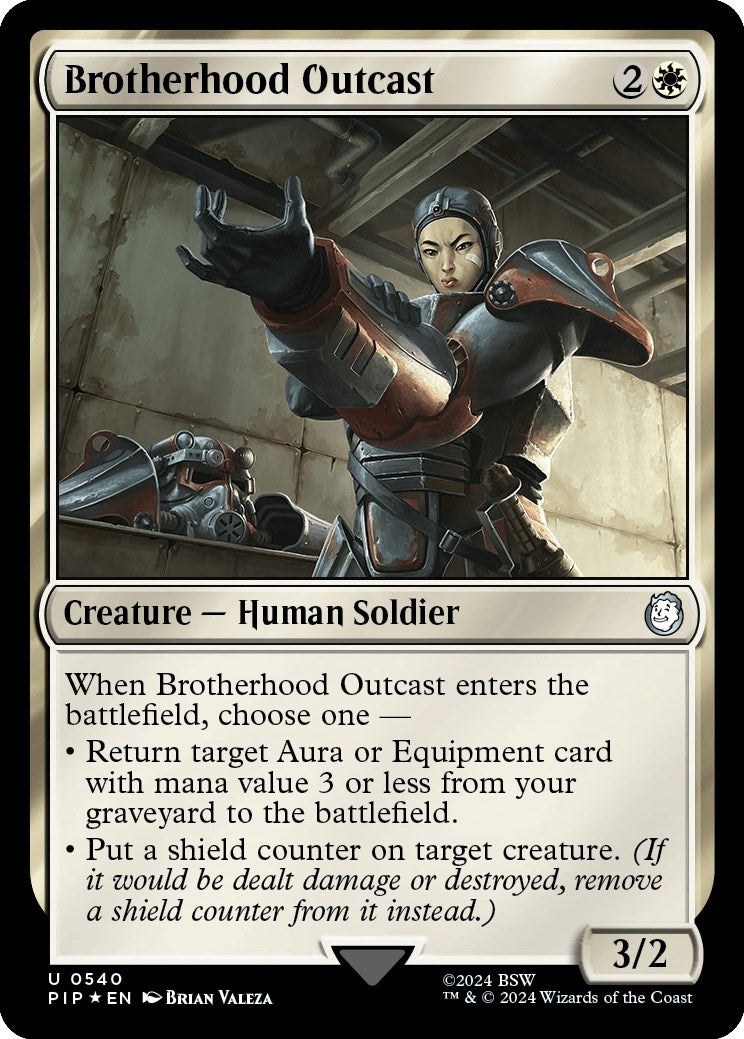 Brotherhood Outcast Surge Foil (540) [PIP]