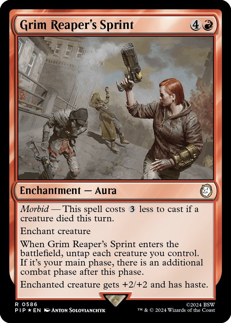Grim Reapers Sprint Surge Foil (586) [PIP]