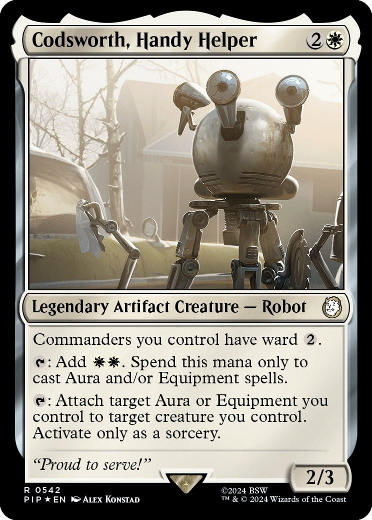 Codsworth Handy Helper Surge Foil (542) [PIP]