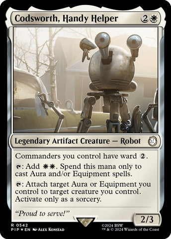 Codsworth Handy Helper Surge Foil (542) [PIP]