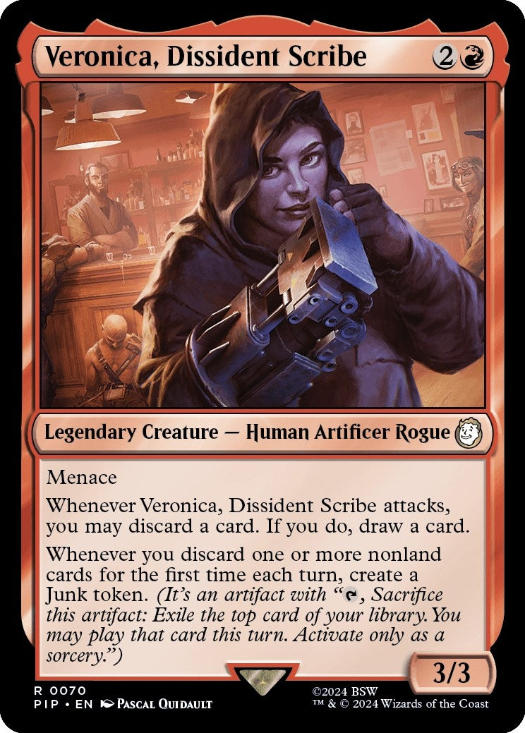 Veronica, Dissident Scribe [Fallout]