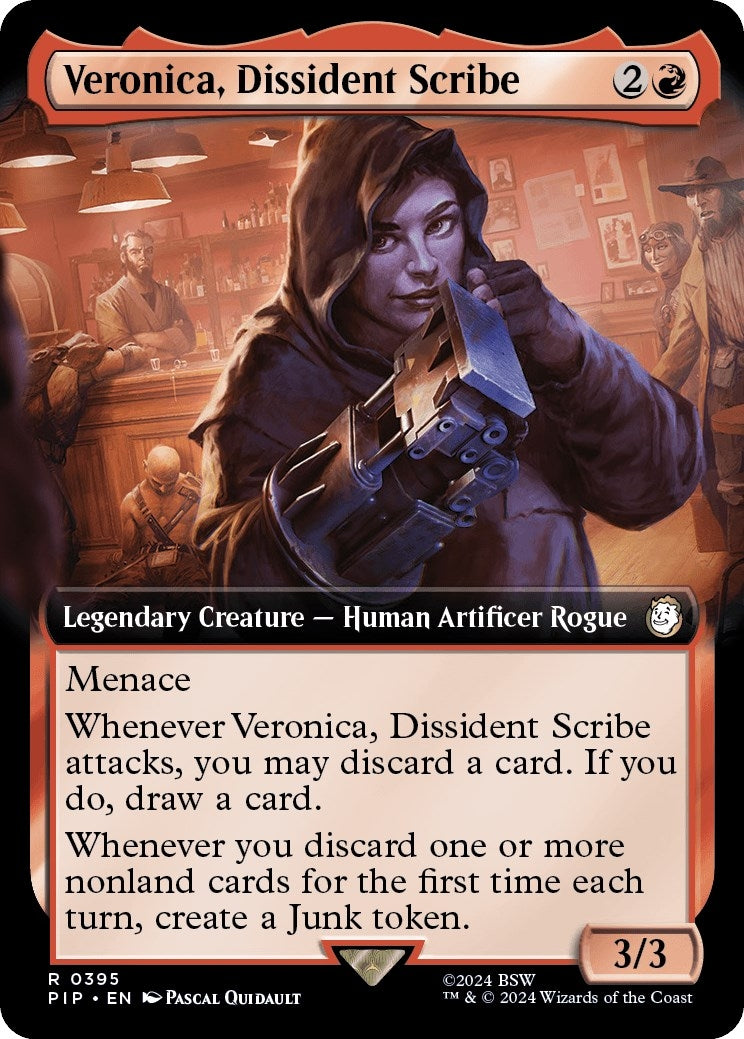 Veronica, Dissident Scribe (Extended Art) [Fallout]