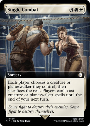 Single Combat Extended Art (458) [PIP]