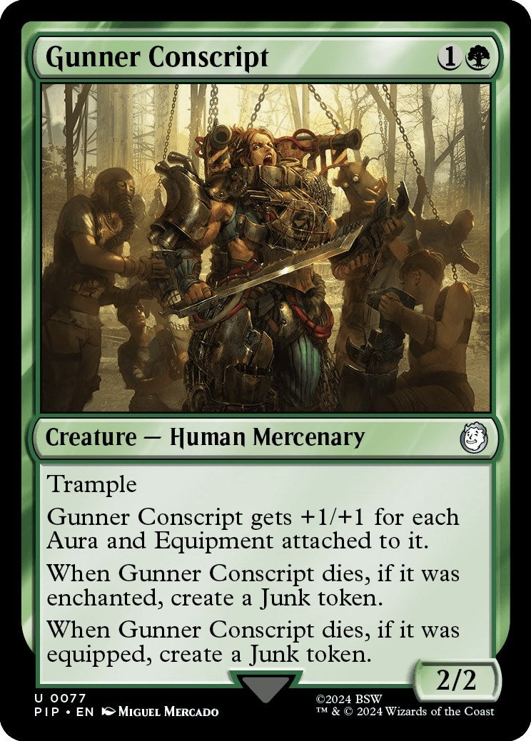 Gunner Conscript (77) [PIP]