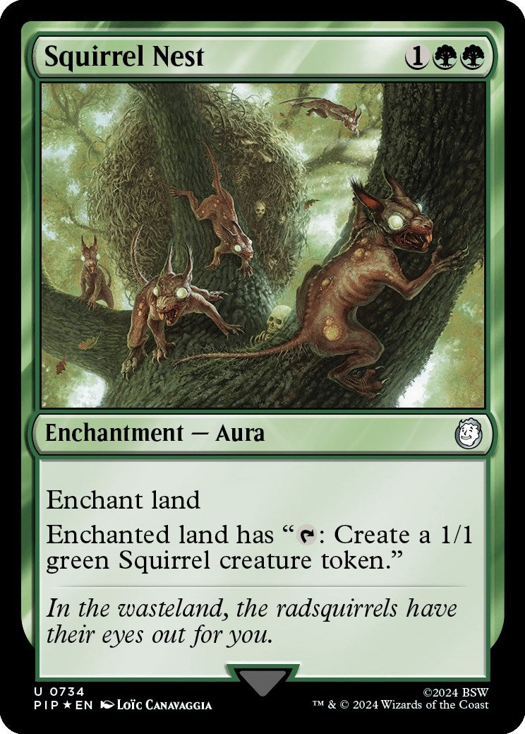 Squirrel Nest Surge Foil (734) [PIP]
