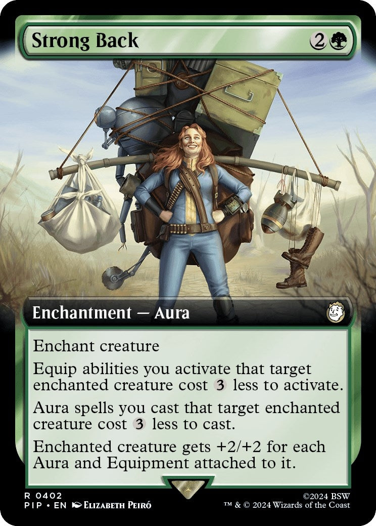 Strong Back Extended Art (402) [PIP]
