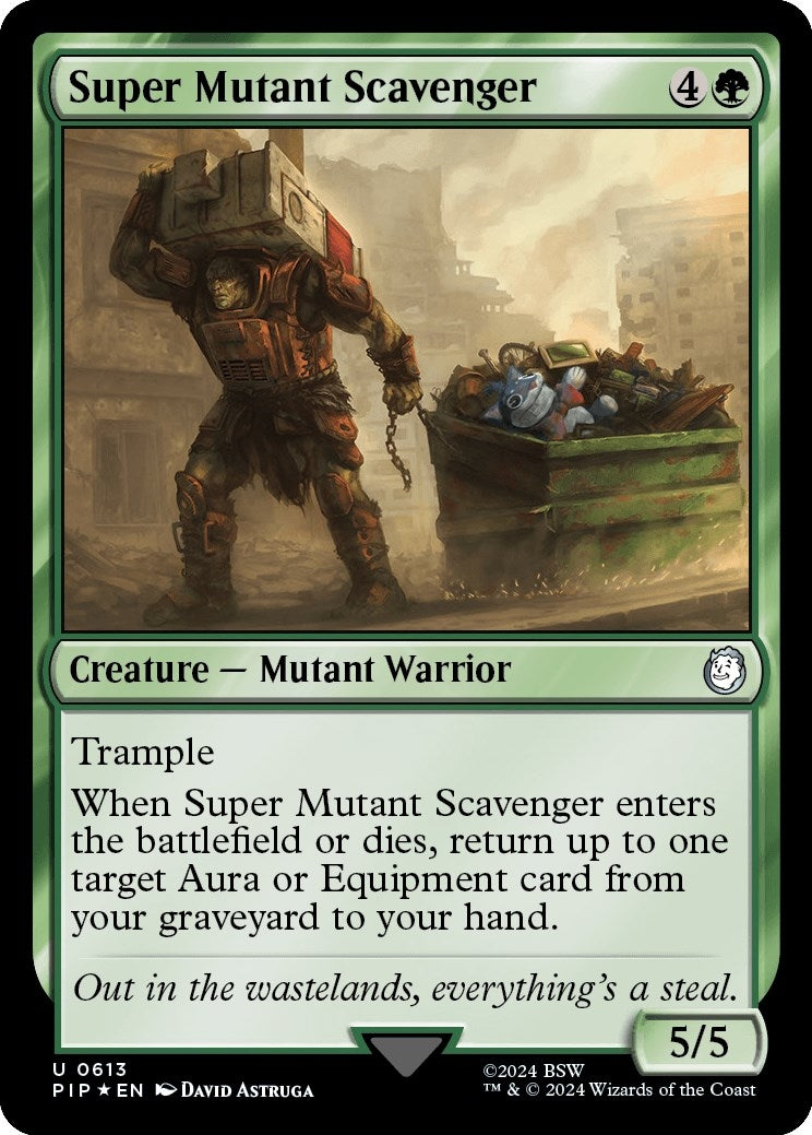 Super Mutant Scavenger Surge Foil (613) [PIP]