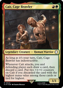 Cait Cage Brawler Surge Foil (624) [PIP]