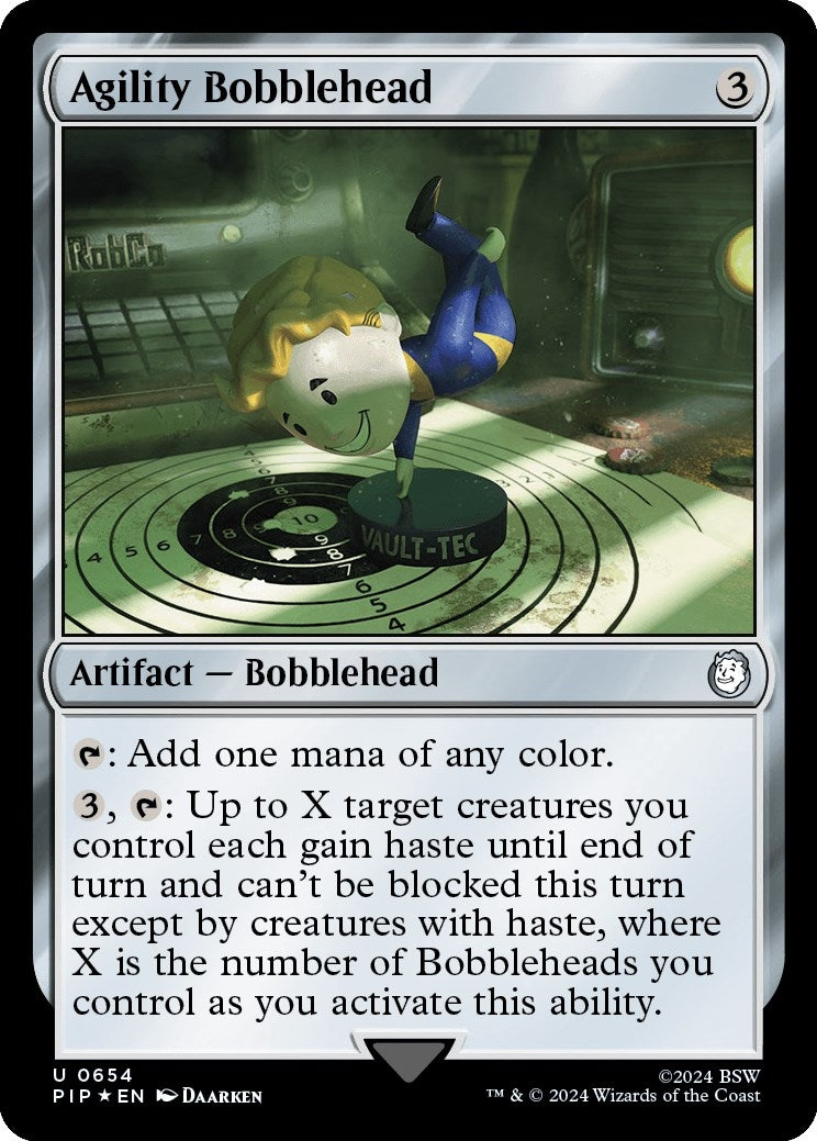 Agility Bobblehead Surge Foil (654) [PIP]