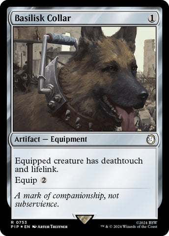 Basilisk Collar Surge Foil (753) [PIP]