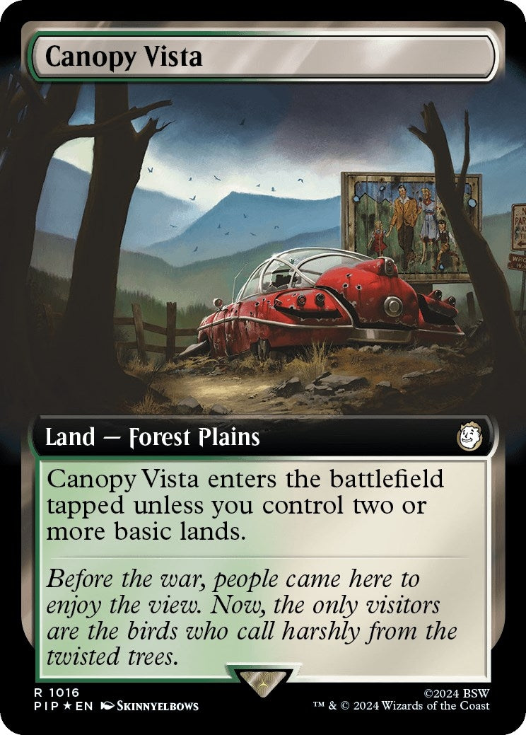 Canopy Vista Extended Art Surge Foil (1016) [PIP]