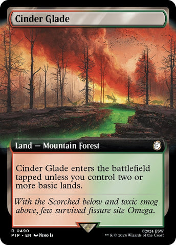 Cinder Glade Extended Art (490) [PIP]