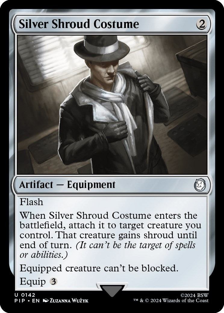 Silver Shroud Costume (142) [PIP]