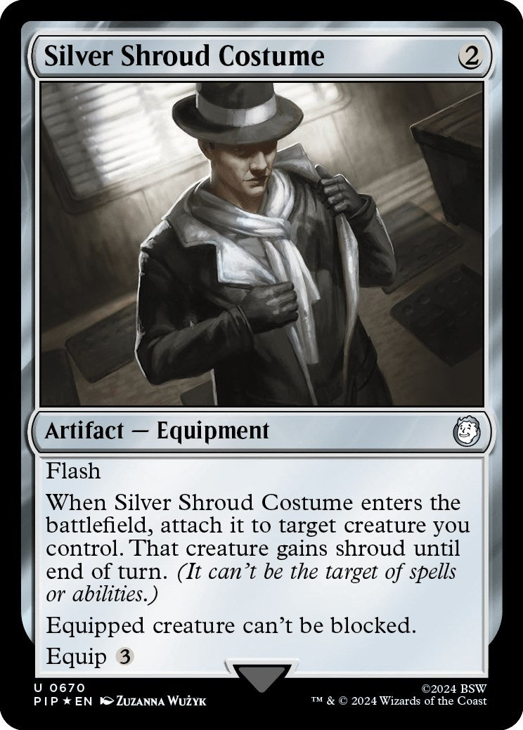 Silver Shroud Costume Surge Foil (670) [PIP]