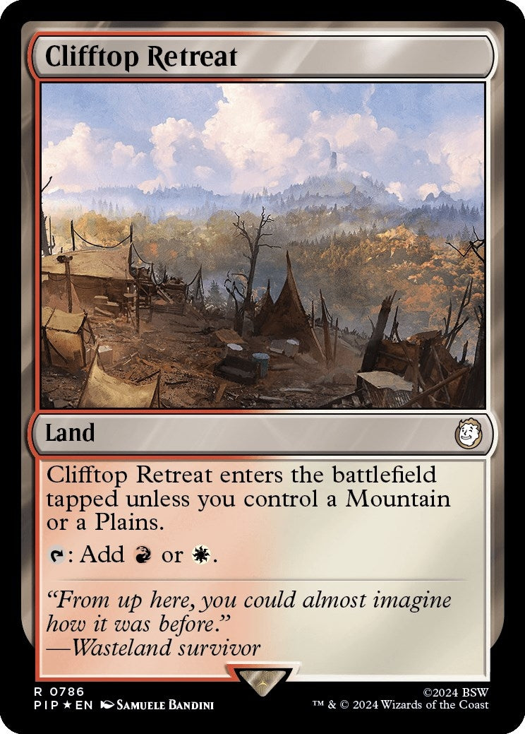 Clifftop Retreat (Surge Foil) [Fallout]