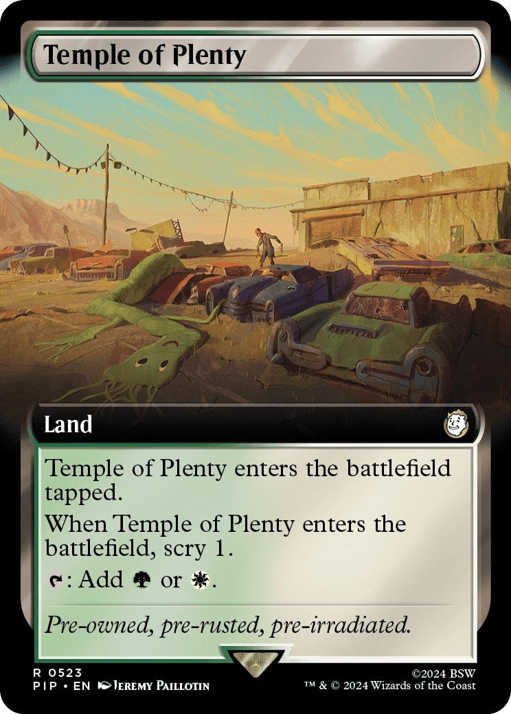 Temple of Plenty Extended Art (523) [PIP]