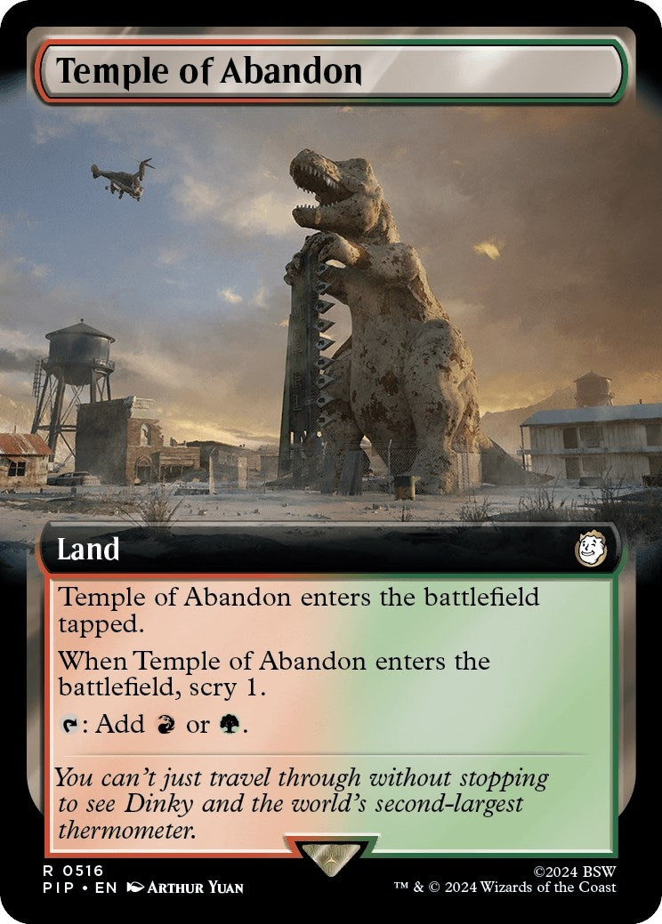 Temple of Abandon Extended Art (516) [PIP]
