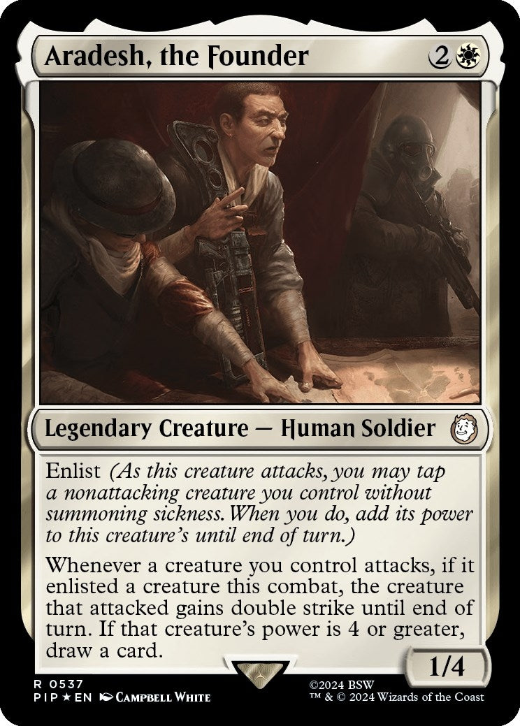 Aradesh the Founder Surge Foil (537) [PIP]