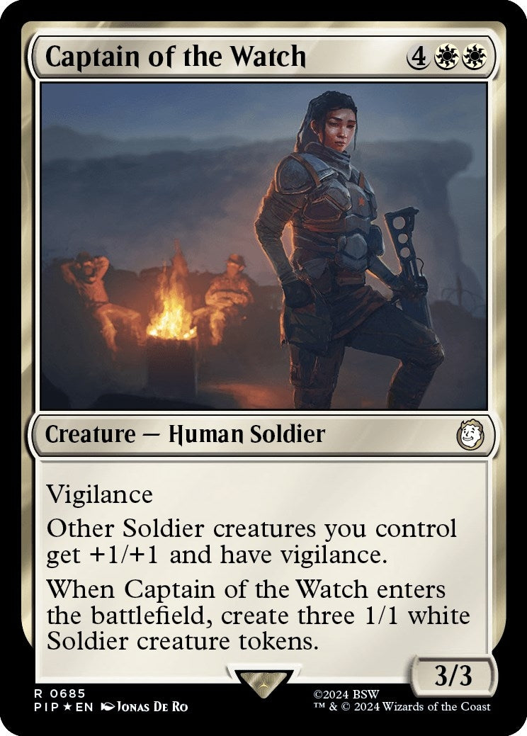 Captain of the Watch Surge Foil (685) [PIP]