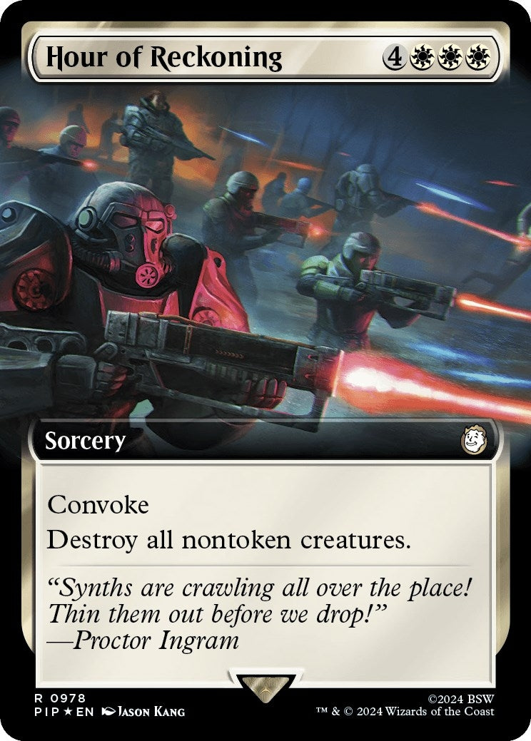 Hour of Reckoning Extended Art Surge Foil (978) [PIP]