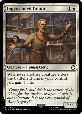 Impassioned Orator (162) [PIP]